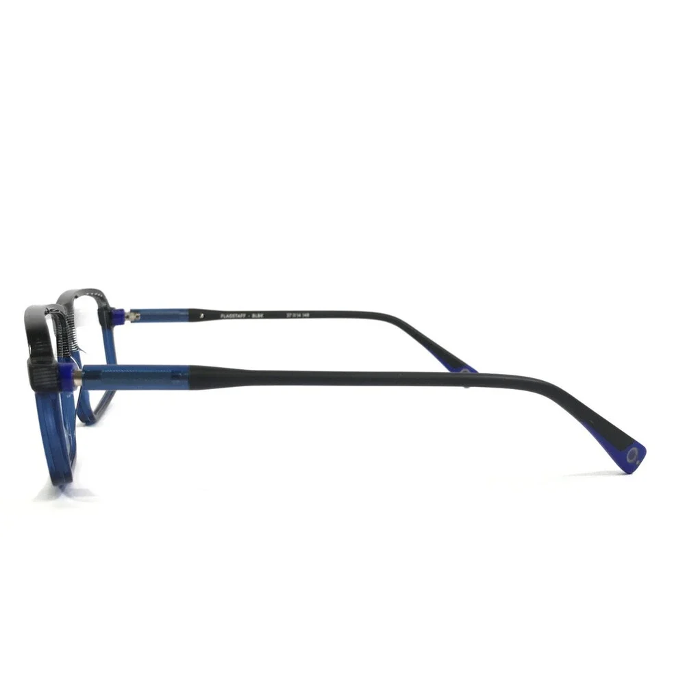 Etnia Barcelona Eyeglasses Frames FLAGSTAFF BLBK Blue Black Full Rim 57-14-148